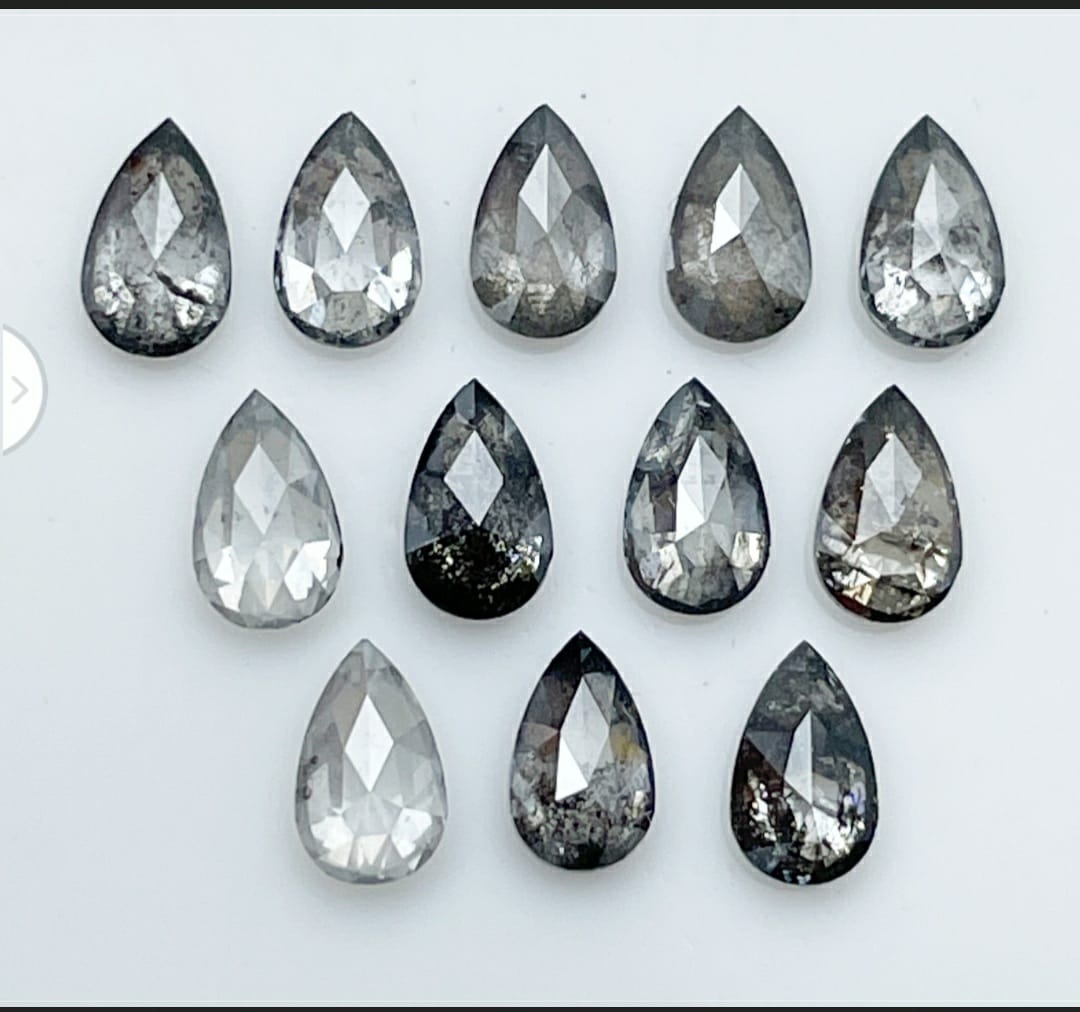 Salt and pepper fancy diamond