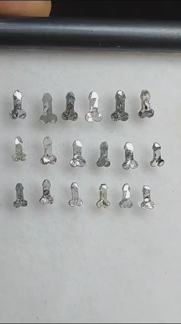 4-5.50 mm Natural Loose Diamond unique Shape Diamond Pair Faceted Diamond Antique Diamond Price His Per Piece